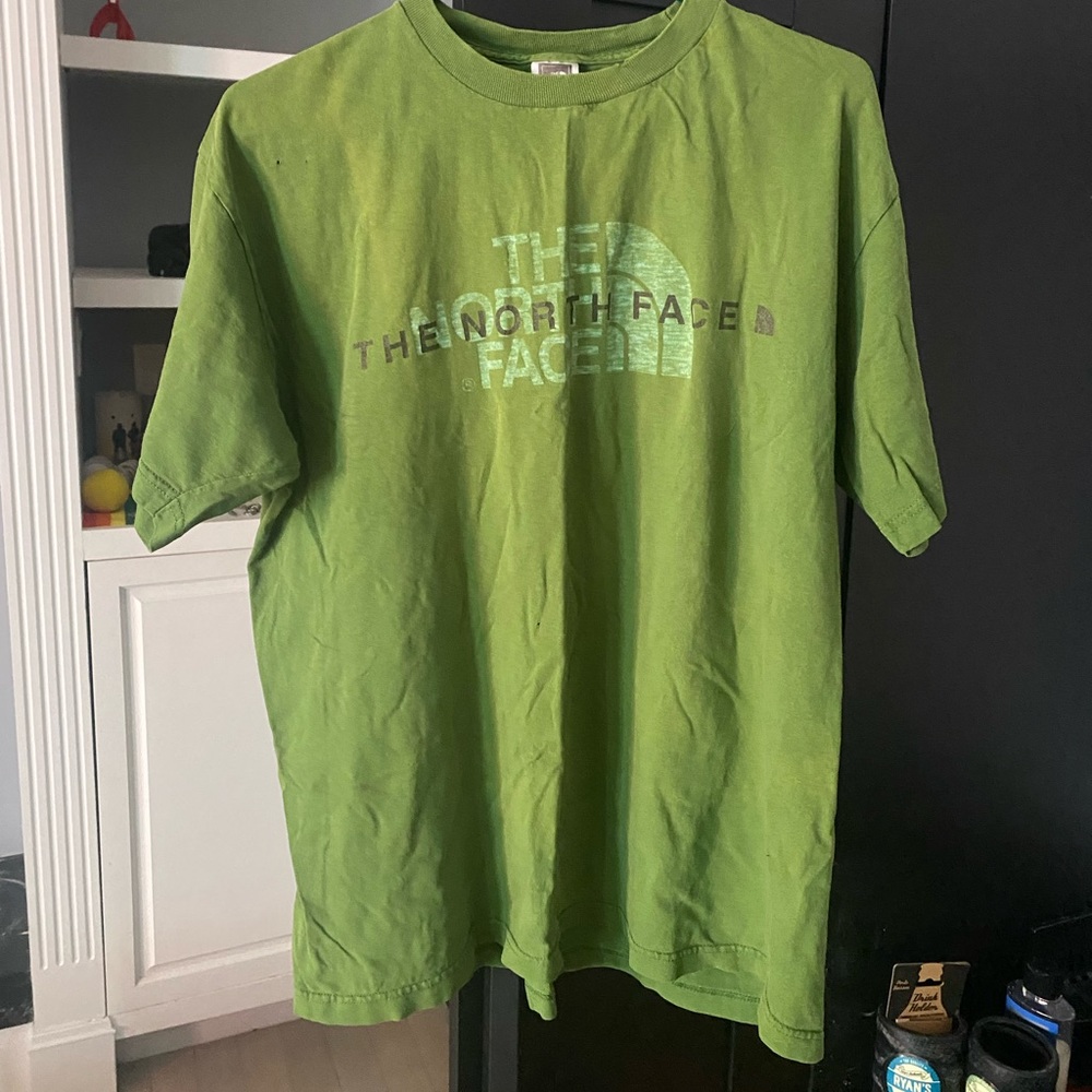 Forest Green North Face Shirt